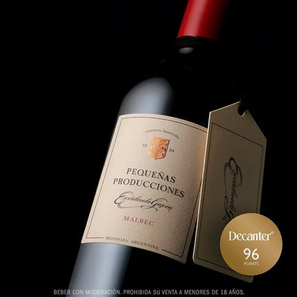 Vino Tinto Pequeñas Producciones Malbec, 750 ml / 25.36 oz