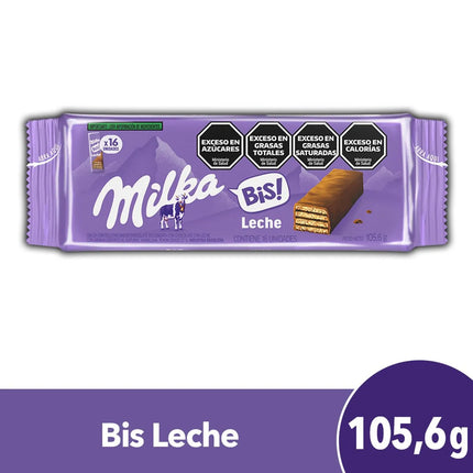 Milka Chocolate Dipped BIS Wafer, 105.6 g / 3.72 oz (Contains 16 units)