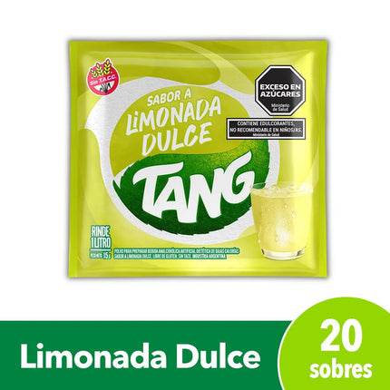 Jugo en polvo Tang Limonada Dulce 15 g / 0.52 oz (Caja de 20 unidades)