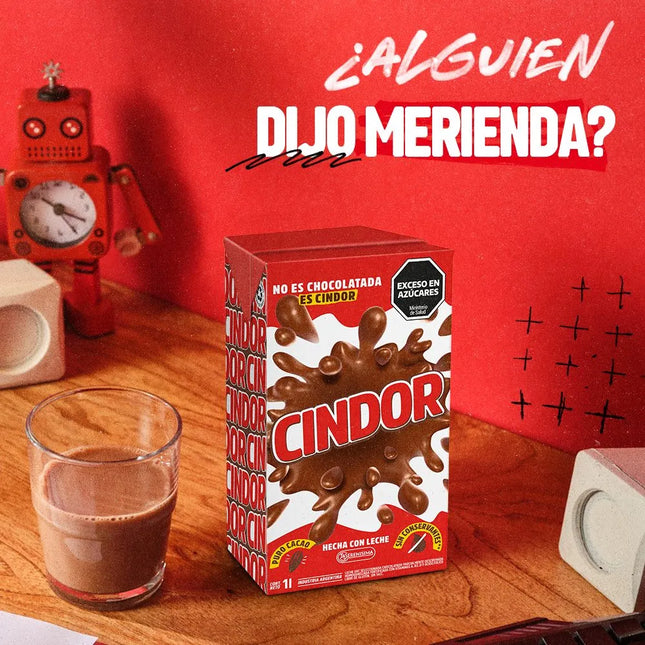 Leche Chocolatada Cindor La Serenisima 1 Lt / 33,81 fl oz
