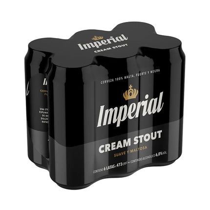 Imperial Cream Stout, 473 ml / 99,88 oz (Pack de 6)