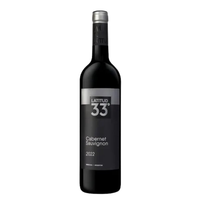 Vino Tinto Cabernet Sauvignon Latitud 33, 750 ml / 25.36 oz