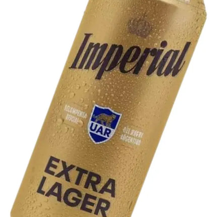 Cerveza Imperial Extra Lager, 473 ml / 99,88 oz (Pack de 6)