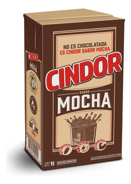 Leche Chocolatada Cindor Mocha La Serenisima 1 Lt / 33,81 fl oz (Edicion Limitada)