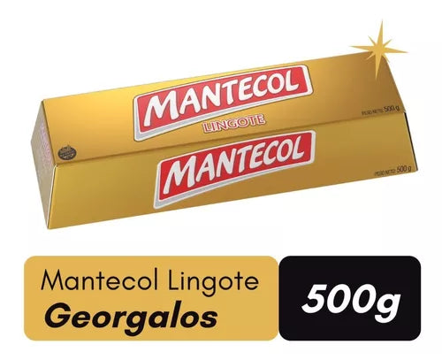 Mantecol Lingote 500 g – Tradición Argentina – Envío internacional