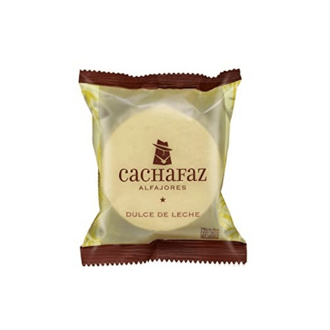 Alfajor Cachafaz de Maicena con Coco y Dulce de Leche, 76 g / 2.68 oz (Box of 12)