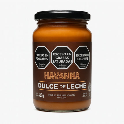 Dulce de Leche Havanna Clasico SIN TACC, 450 g / 15,87 oz (Frasco)