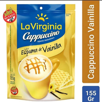Cappuccino La Virginia Instantaneo Vanilla Without TACC, 155 g