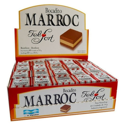 Marroc Felfort Bites, 14 g / 0.49 oz (Box of 60 units)